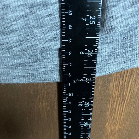 Athleta Womens Sweatshirt Gray Mindset Pullover Modal Blend Stretch Medium - Picture 9 of 12